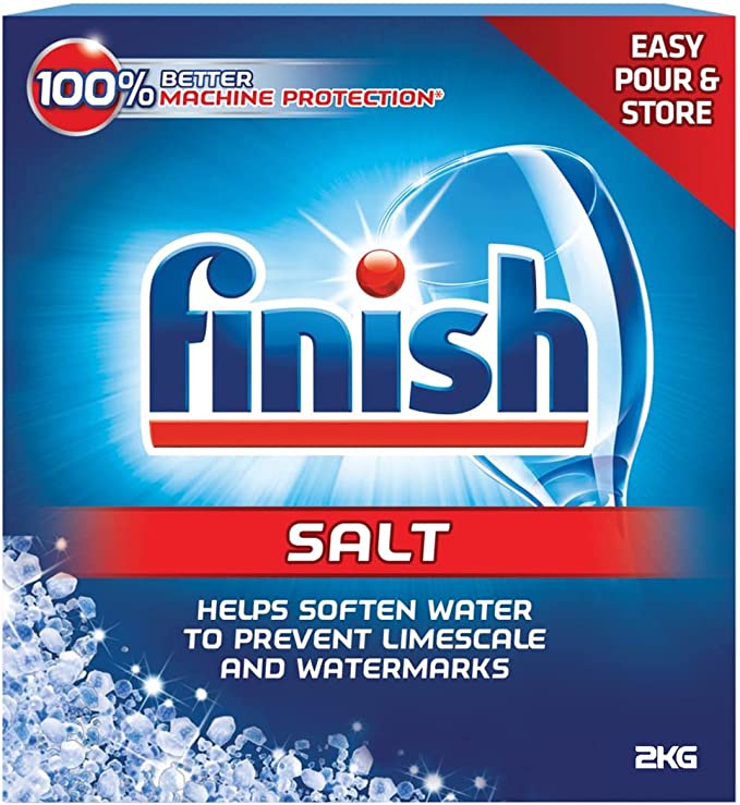 Finish Dishwasher Salt Bag 2kg - ONE CLICK SUPPLIES