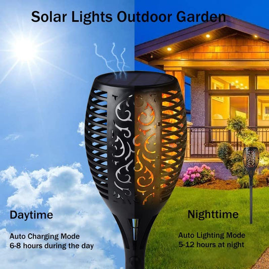 Rolson 54 LED Solar Flame Light - ONE CLICK SUPPLIES