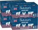 Butcher's Recipes in Jelly Dog Food Tins 6 x 400g - ONE CLICK SUPPLIES