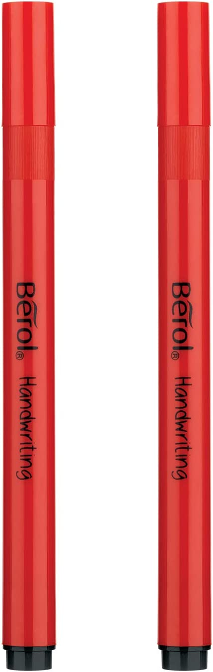 Berol Handwriting Pen Twin Blister Card Black (Pack of 2) S0672930 - ONE CLICK SUPPLIES