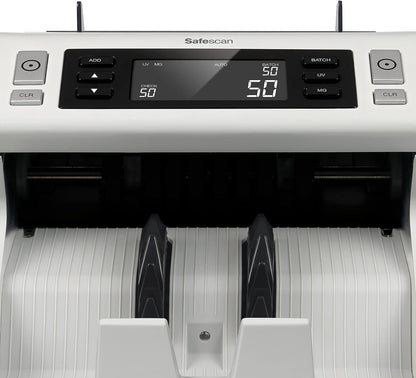 Safescan 2250 Banknote Counter with 3-Point Counterfeit Detection