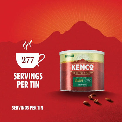 Kenco Decaffeinated Instant Coffee 500g Tin - ONE CLICK SUPPLIES