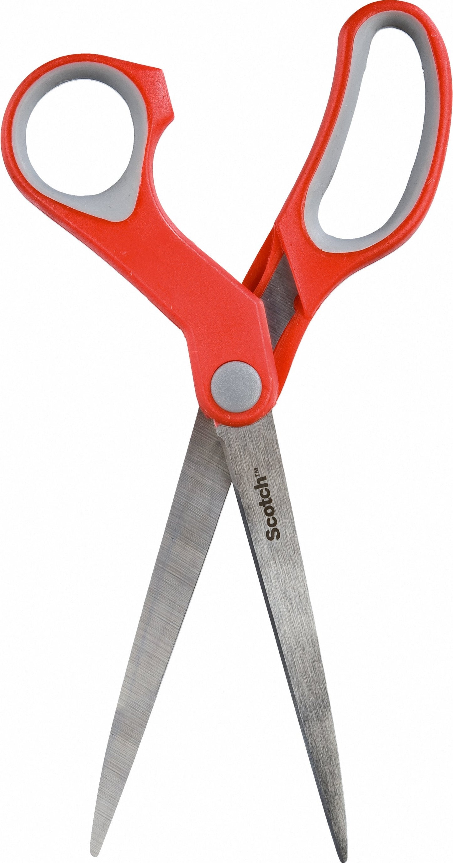 Scotch Comfort Scissors 180mm Red/Grey 1427 - 7000033998 - ONE CLICK SUPPLIES