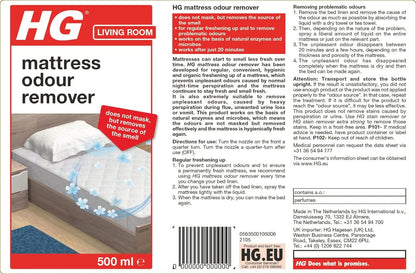 HG Mattress Freshener Spray 500ml