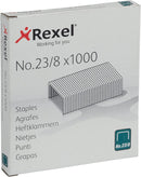 Rexel No 23/8 Staples (Pack 1000) 2101054