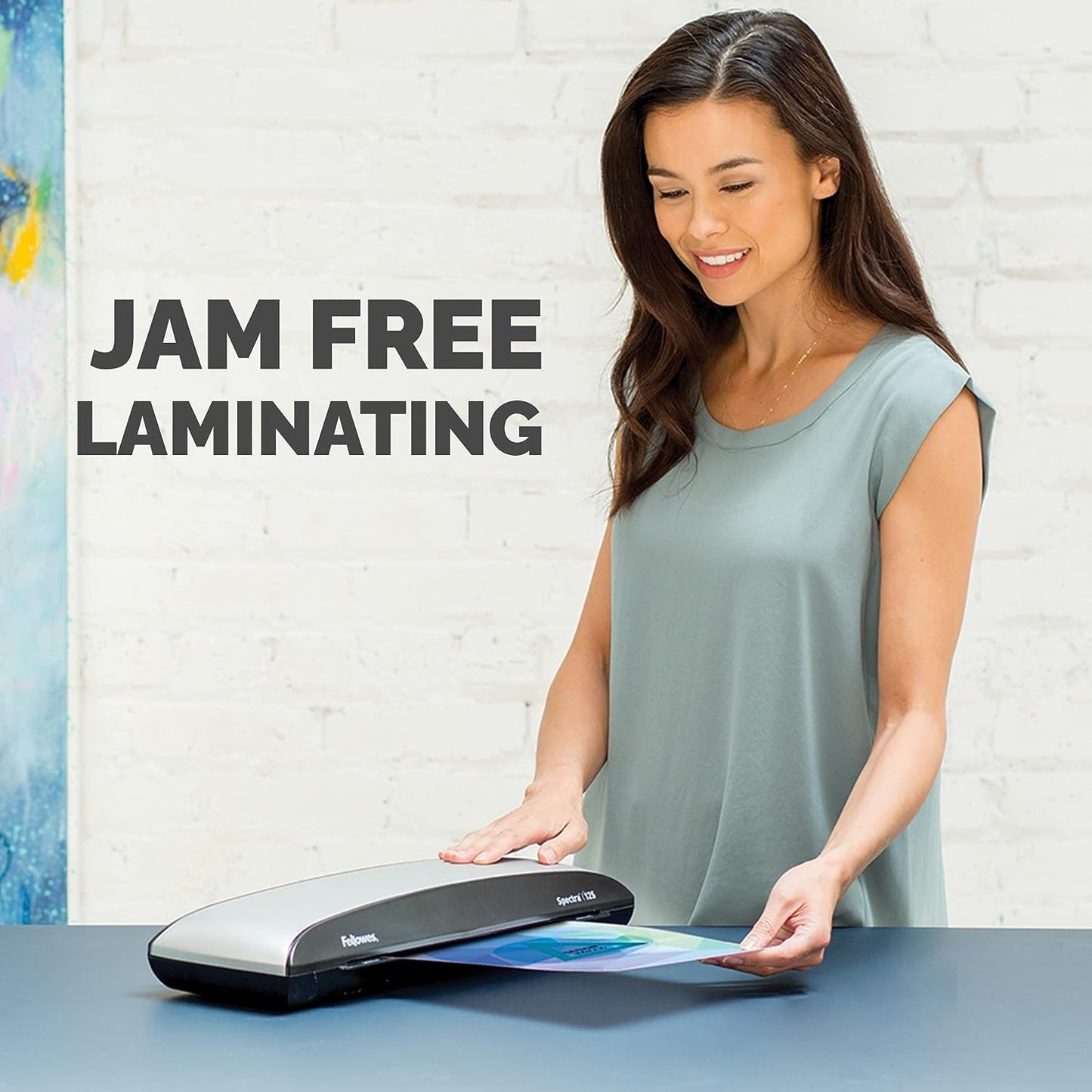 Fellowes Spectra A4 Home Office Laminator, 80-125 Micron, Including 10 Free Pouches