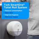 Tork 472242 T8 SmartOne Toilet Roll 2-Ply 1150 Sheets (Pack of 6)