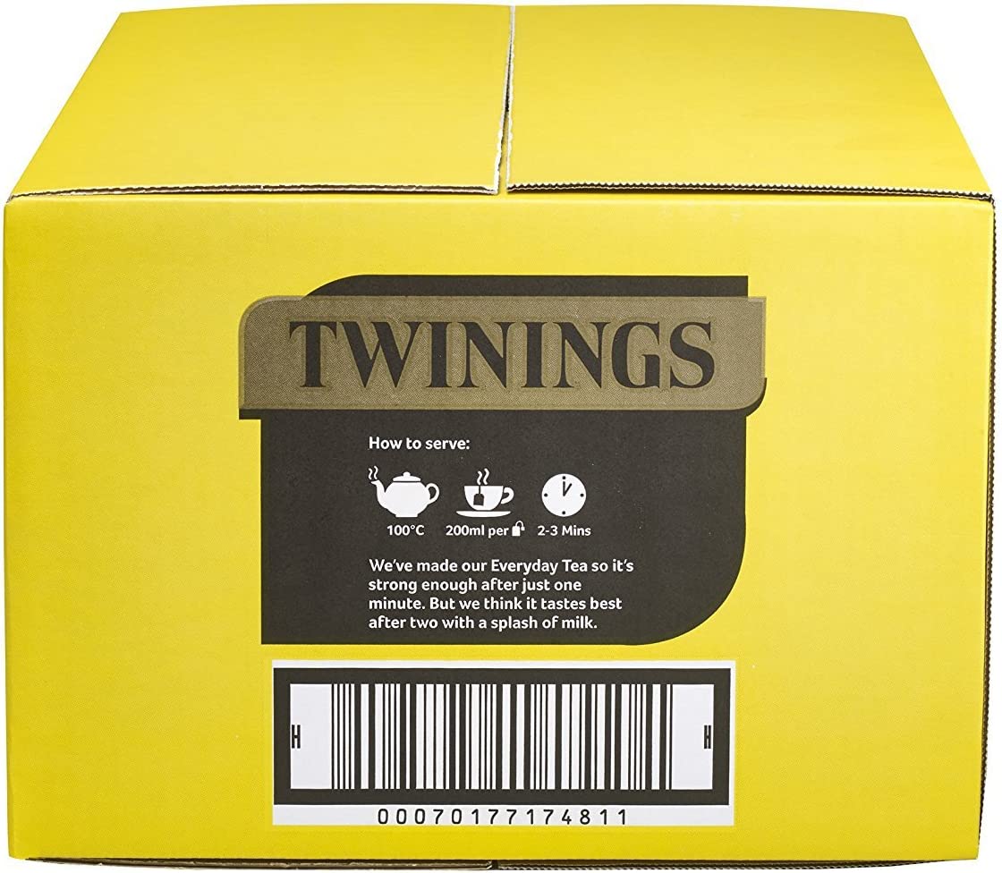 Twinings Everyday Tea Bag (Pack of 1200 Bags) - ONE CLICK SUPPLIES