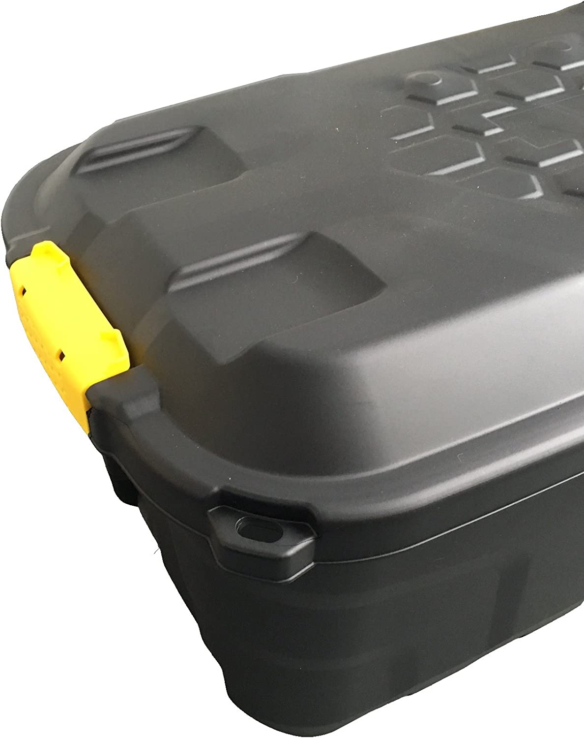 Strata 75 Litre Heavy Duty Plastic Smart Box Trunk Lid with Clip Lock and Wheels - ONE CLICK SUPPLIES