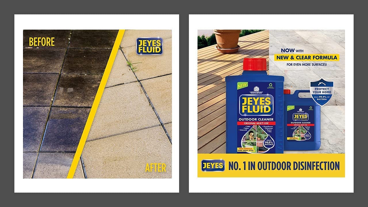 Jeyes Fluid Outdoor Disinfectant 5 Litre {New Pack} - ONE CLICK SUPPLIES