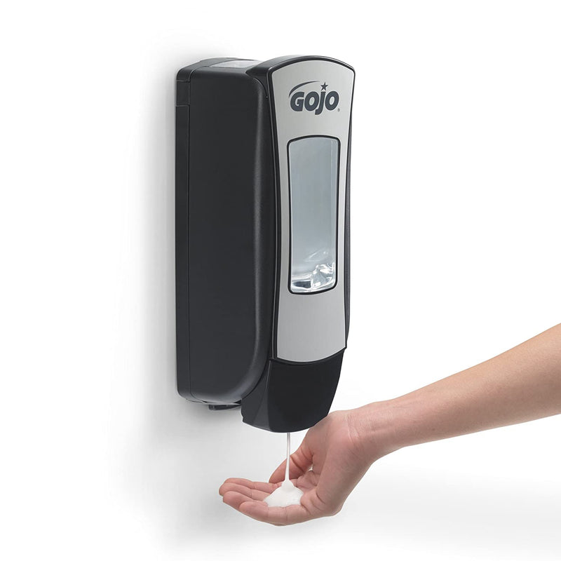 Gojo ADX Dispenser Brushed Chrome & Black 1200ml {8888}