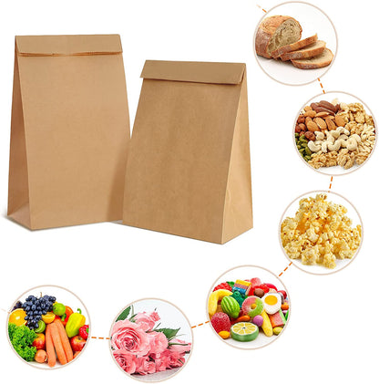 Planit Eco Friendly Paper Sandwich Bags 25's - ONE CLICK SUPPLIES