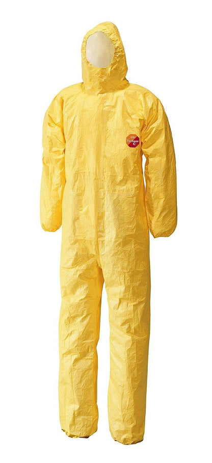 Dupont Tychem 2000C Yellow Hooden Coverall