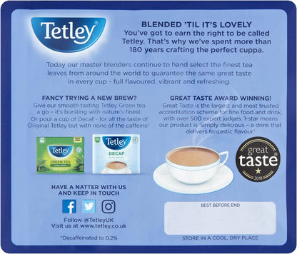 Tetley 80s 2-Cup Tea Bags Retail 250g - ONE CLICK SUPPLIES