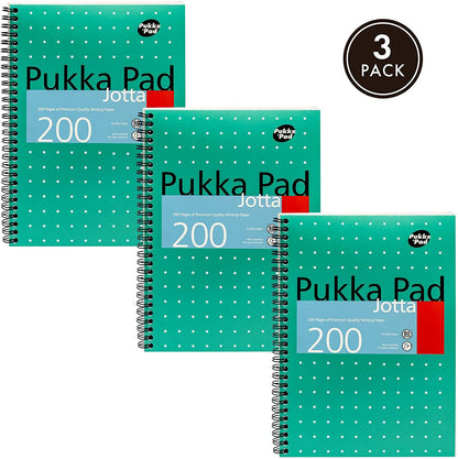 Pukka Pads Metallic Green Jotta B5 Notebook 8520-MET - ONE CLICK SUPPLIES