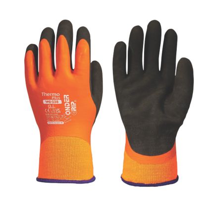 Wonder Grip Thermo+ Double Latex Coated  Gloves {All sizes}