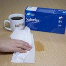 AF Safetiss Lint Free Paper Wipes Pack 200's - ONE CLICK SUPPLIES