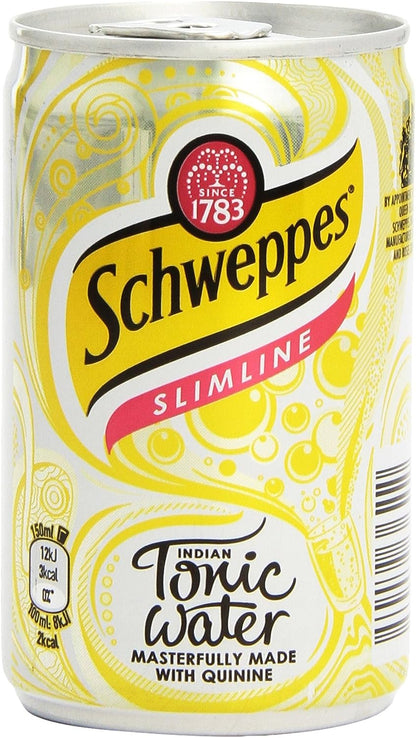 Schweppes Slimline Tonic Water 24 x 150ml