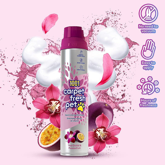 1001 Carpet Fresh Pet Thai Orchid & Passion Fruit 300ml