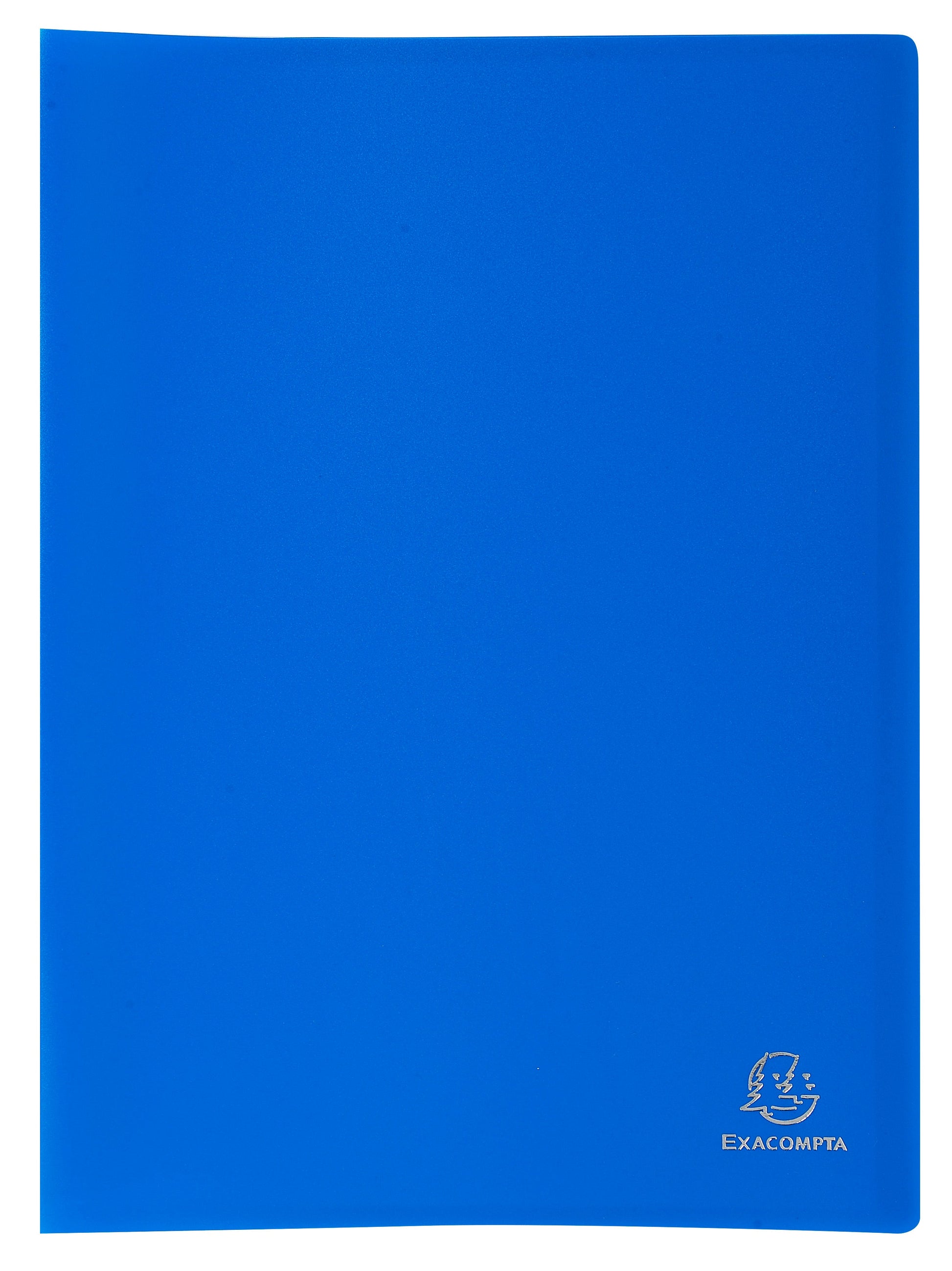 Exacompta A4 Display Book Soft Eco Polypropylene 20 Pocket Blue - 8522E - ONE CLICK SUPPLIES