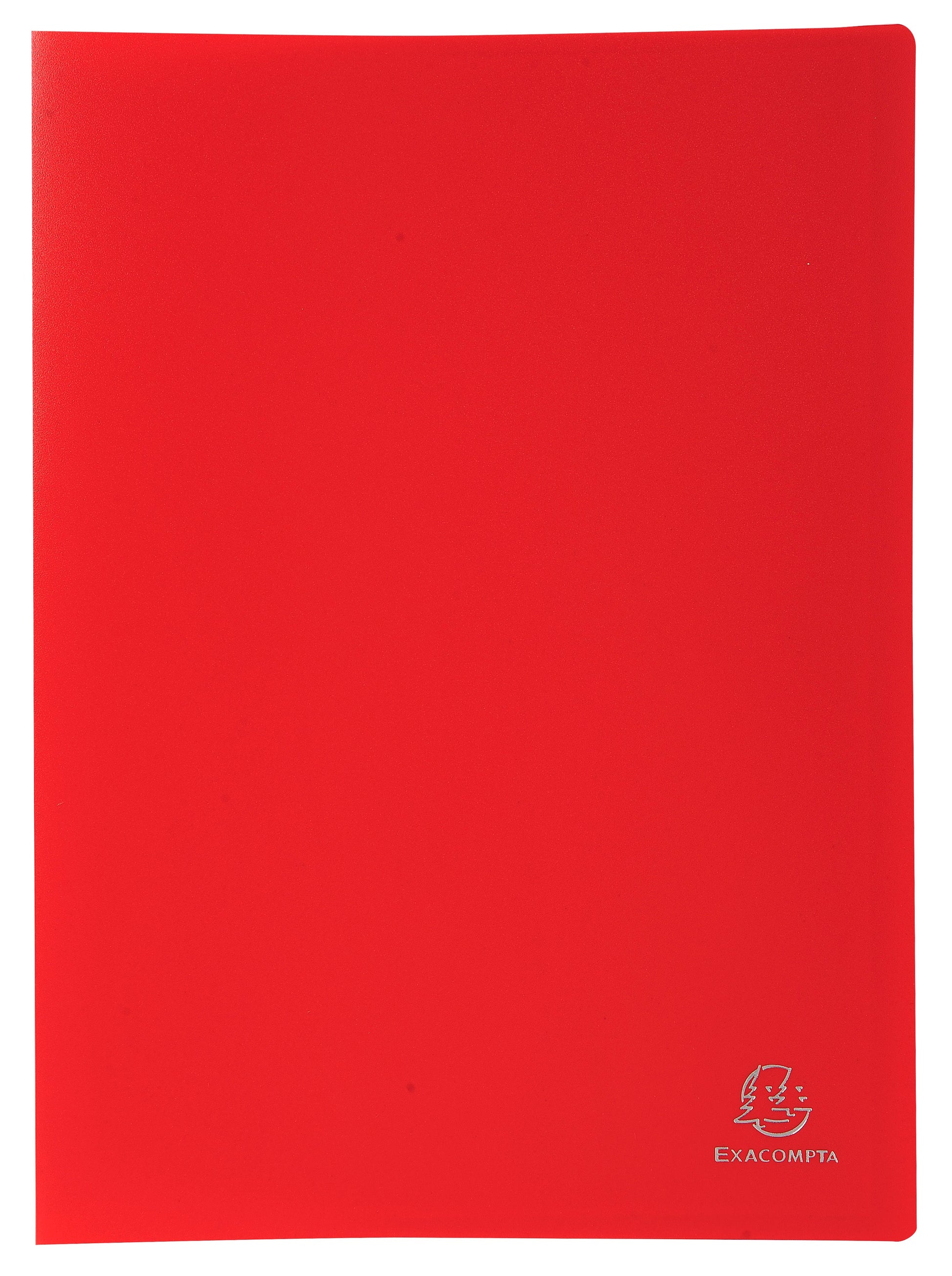 Exacompta A4 Display Book Soft Eco Polypropylene 20 Pocket Red - 8525E - ONE CLICK SUPPLIES