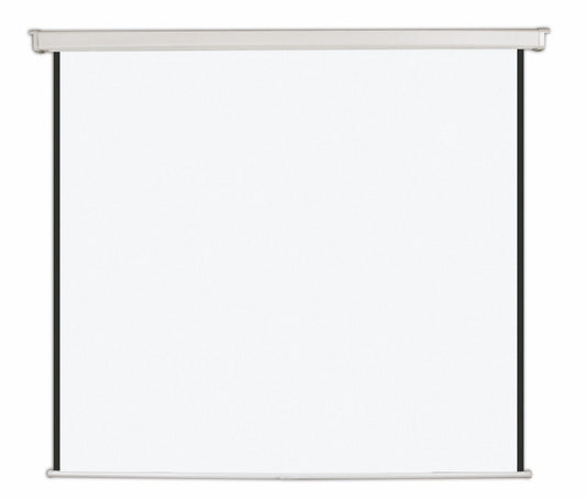 Bi-Office Wall Projection Screen 2000x2000mm Black Border White Housing - 9D006003 - ONE CLICK SUPPLIES