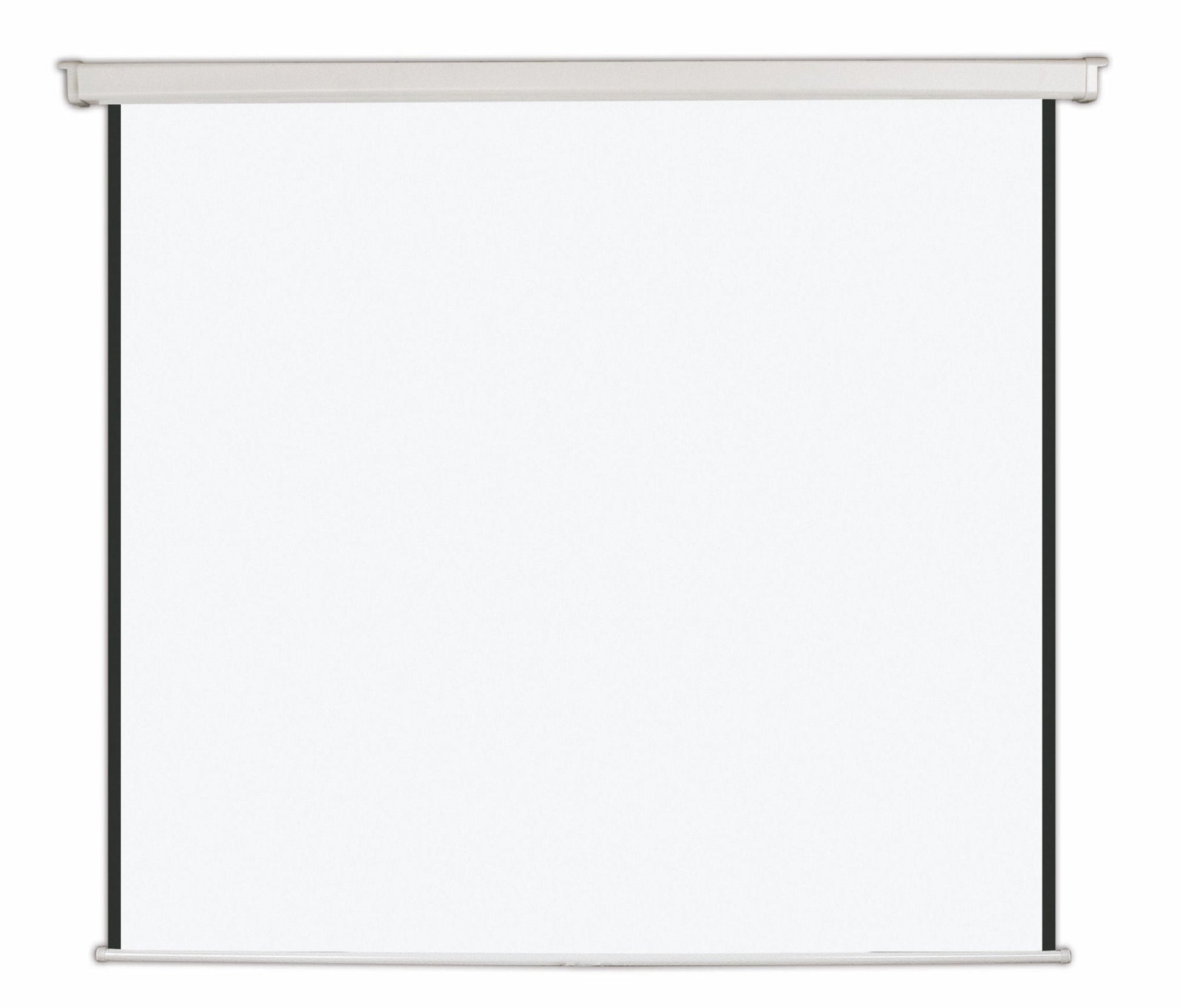 Bi-Office Wall Projection Screen 1800x1800mm Black Border White Housing - 9D006004 - ONE CLICK SUPPLIES