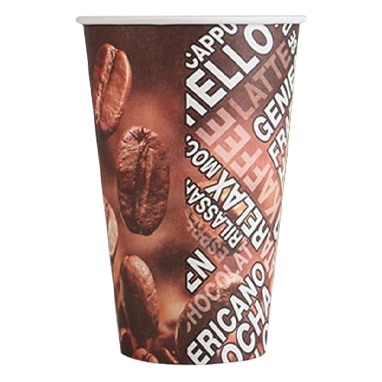 Benders Venezia Paper Cup 9oz Brown 50's - ONE CLICK SUPPLIES