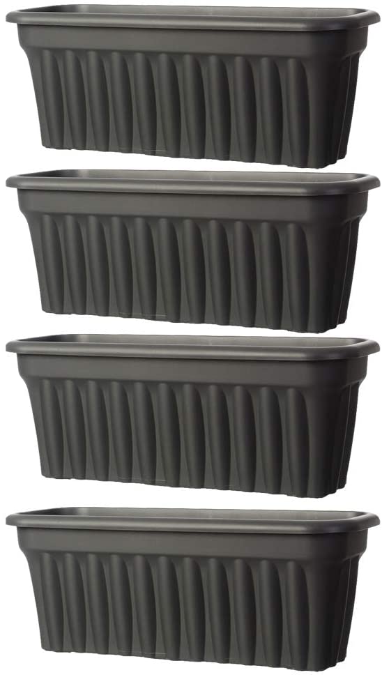 Wham Vista Graphite Trough 80cm {4 Pack Offer} - ONE CLICK SUPPLIES