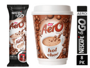 Nescafe &Go Aero Hot Chocolate 8  x 12oz Cups - ONE CLICK SUPPLIES