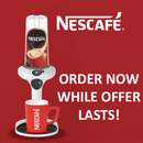 Nescafe Gold Blend Freeze Dried Instant Coffee 2 x 750g & FREE Aldo Powder Dispenser Machine