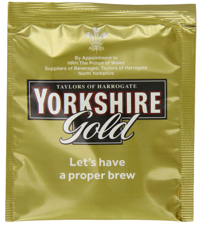 Yorkshire Gold Envelope String & Tag Tea Bags 1 x 200 - ONE CLICK SUPPLIES