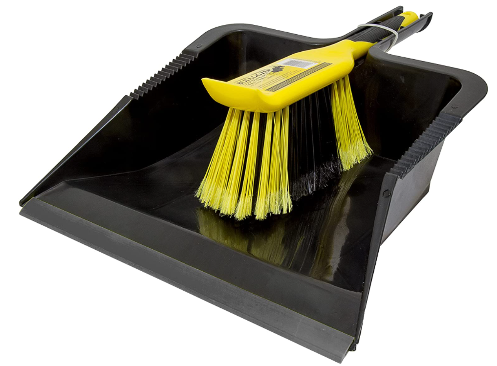 Bentley Brushware.Bulldozer Heavy Duty Dustpan & Brush Set - ONE CLICK SUPPLIES