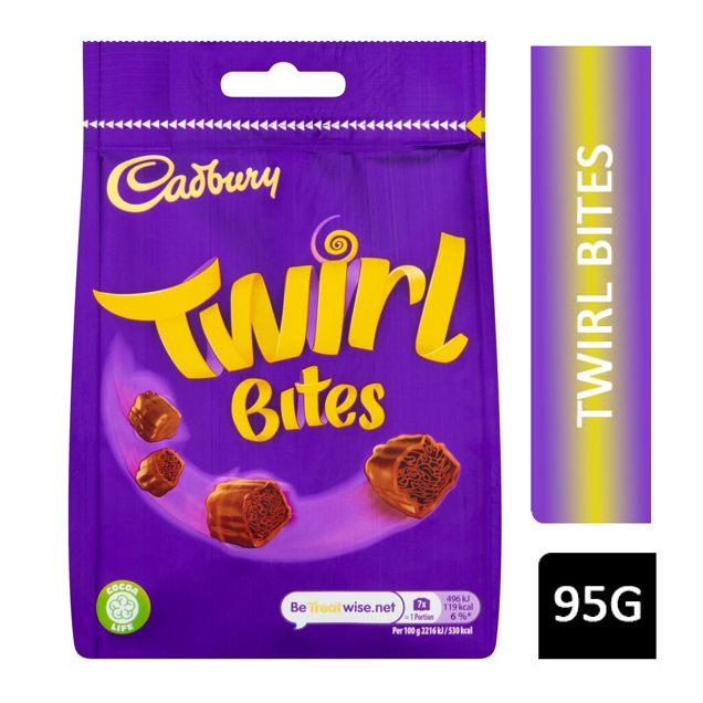 Cadbury Twirl Bites Share Bag 95g 4240114