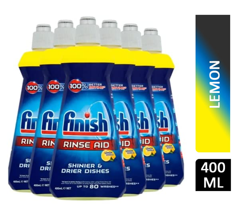 Finish Rinse Aid Lemon 400ml - ONE CLICK SUPPLIES