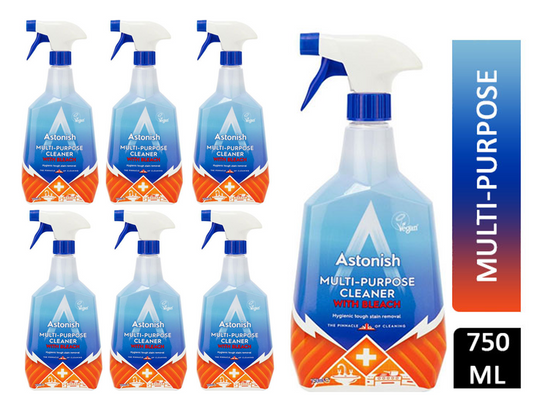 Astonish Multi-Surface Cleaner With Bleach Power 750ml - ONE CLICK SUPPLIES