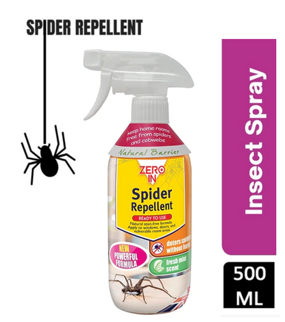 Zero In Spider Repellent 500ml (STV981) - ONE CLICK SUPPLIES