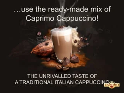 Caprimo Premium Cappuccino Topping 750g - ONE CLICK SUPPLIES