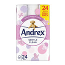 Andrex Puppies On A Roll Gentle Clean Toilet Paper Pack 24's - ONE CLICK SUPPLIES