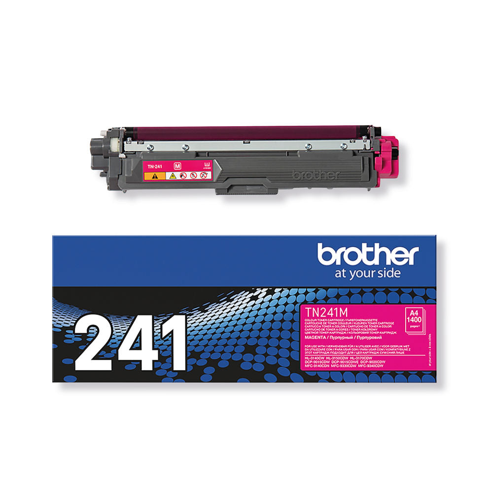 Brother TN-241M Magenta Laser Toner Cartridge TN241M - ONE CLICK SUPPLIES