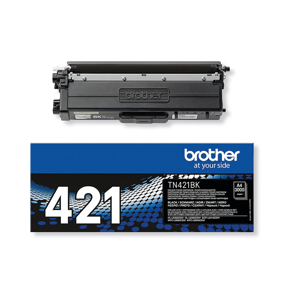 Brother TN-421 Black Toner Cartridge TN421BK - ONE CLICK SUPPLIES