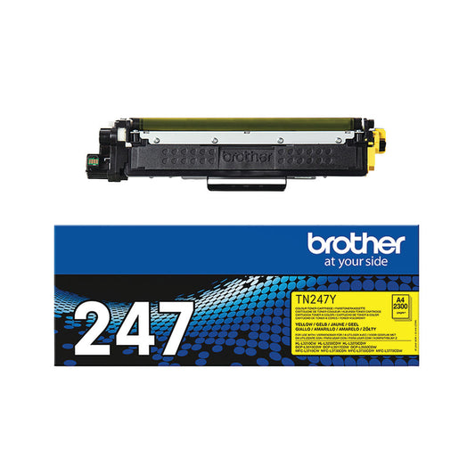 Brother TN-247Y High Yield Yellow Toner Cartridge TN247Y