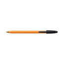 Bic Orange Fine Ballpoint Pen Black (Pack of 20) 1199110114 - ONE CLICK SUPPLIES