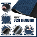 Fixtures Barrier Doorway Door Floor Mat 120cm x 240cm Blue - ONE CLICK SUPPLIES