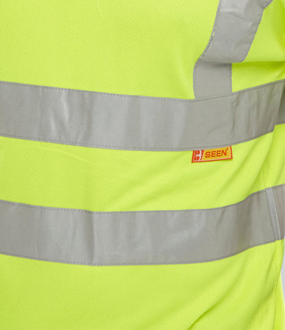 Beeswift Short Sleeve Hi-Vis Polo Shirt - {ALL COLOURS / SIZES}