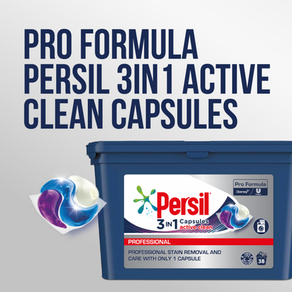 Persil Pro-Formula 3 in 1 Active Clean Capsules {114 Wash}