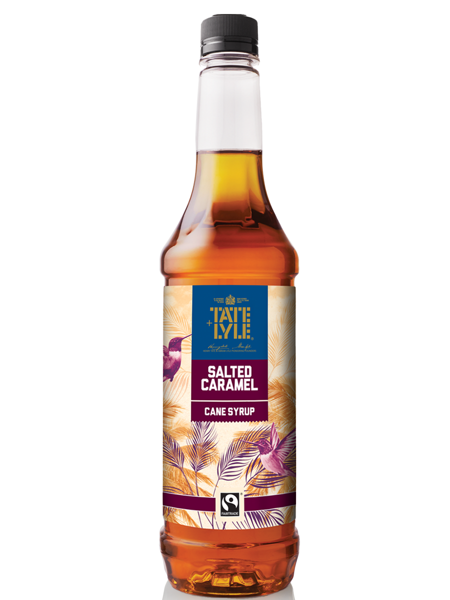 Tate + Lyle Salted Caramel Pure Cane Syrup (750ml), Discounted Pump Option. - ONE CLICK SUPPLIES