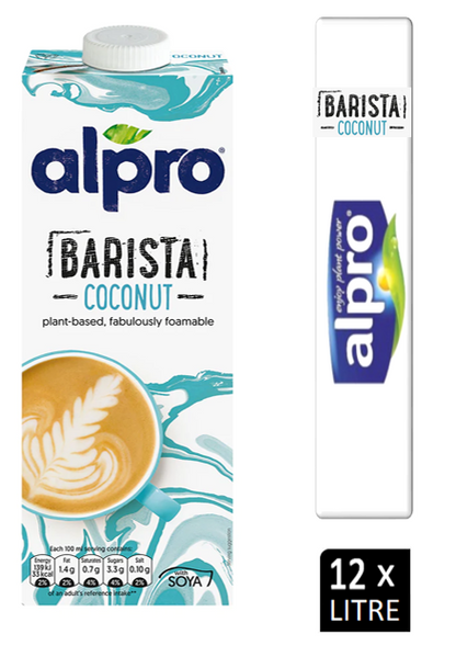 Alpro Barista/Professional Coconut Plant Milk 1L,  1 - 24 - ONE CLICK SUPPLIES