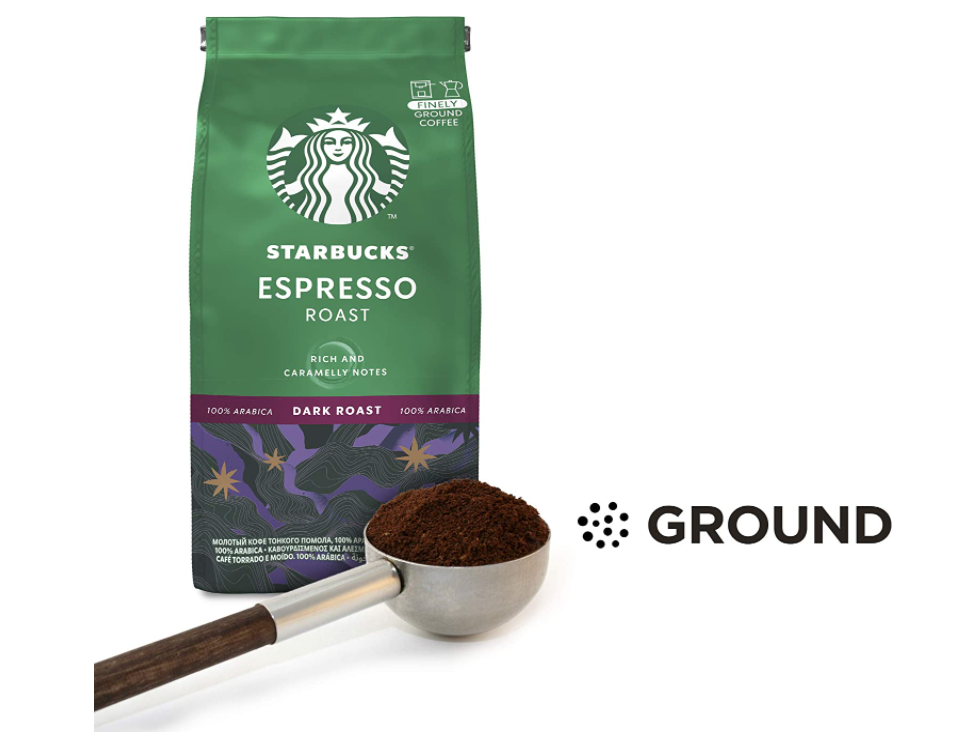 Starbucks Espresso Roast Dark Roast Filter Coffee 200g - ONE CLICK SUPPLIES