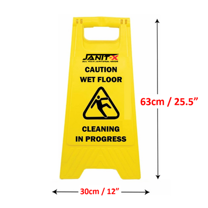 Janit-X Double Warning Large A-Frames {Wet Floor/Cleaning in Progress}